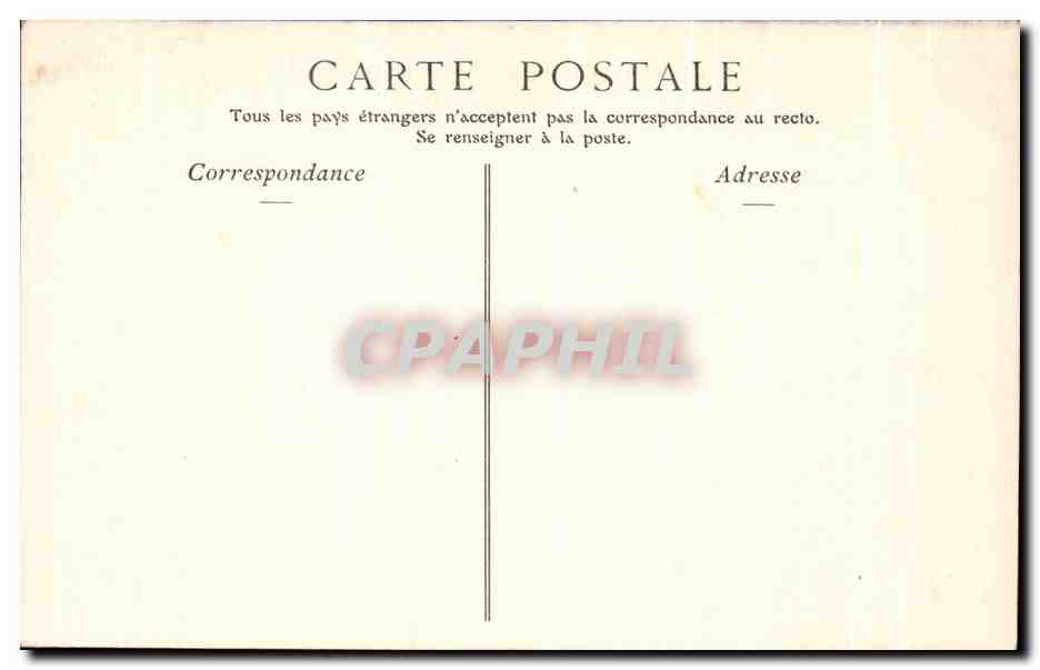 CPA Chateau de Blois Porc Epic Embleme de Louis XIII — Rückseite