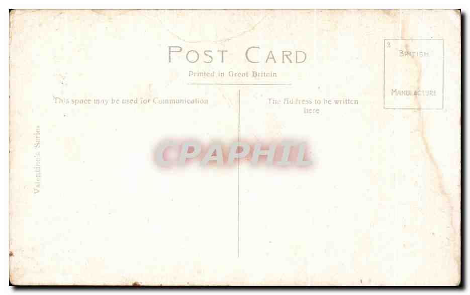 CPA Kensington Palace London — Verso
