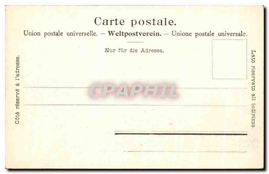 CPA Axenstrasse Mit Urirotstock Cheval — Rückseite