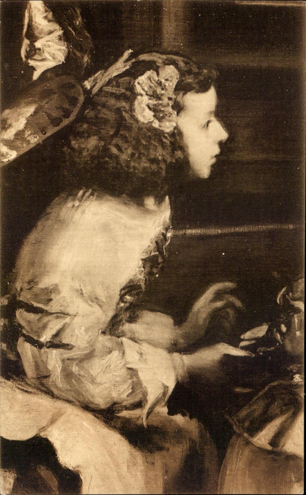 CPA Les Meninas Velazquez Museo Del Prado