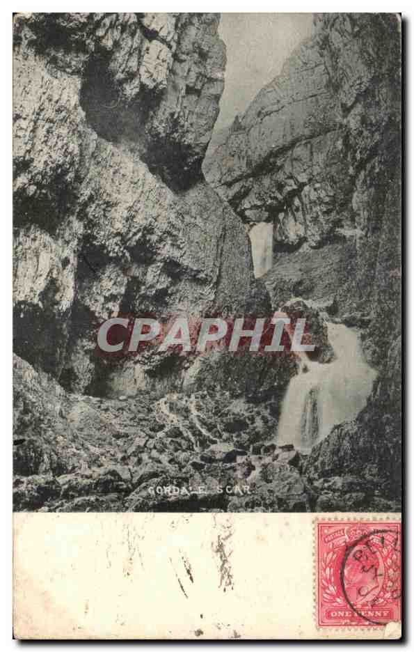 Gordale Scar — Yorkshire Dales — Edmondson's Series