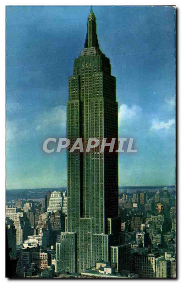 CPM Empire State Building The World's Tallest Structure Located at Fifth Avenue