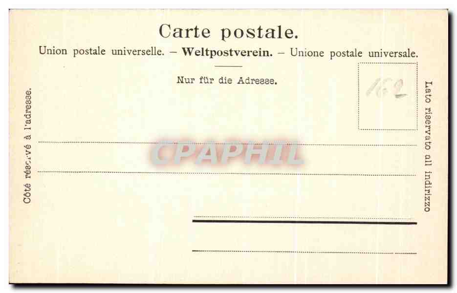 CPA Blick Aut Mittel Und Ruchenglarnisch — Rückseite