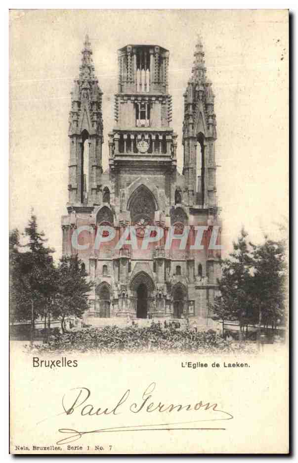 CPA Bruxelles L'Eglise De Laeken