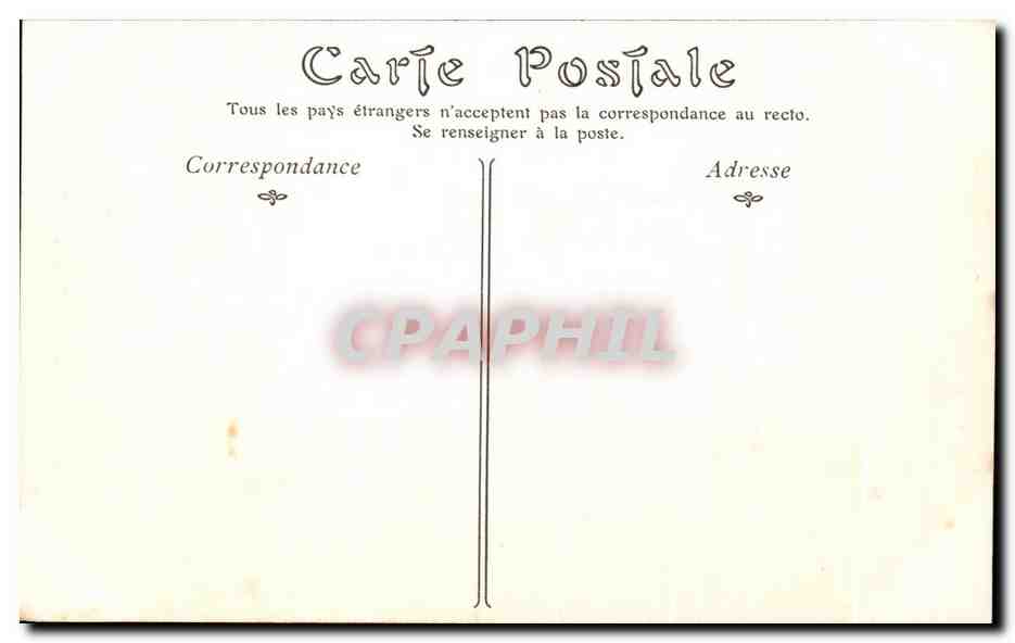 CPA Chateau De Blois Aile De Louis XII La Porte d'Entree — Rückseite