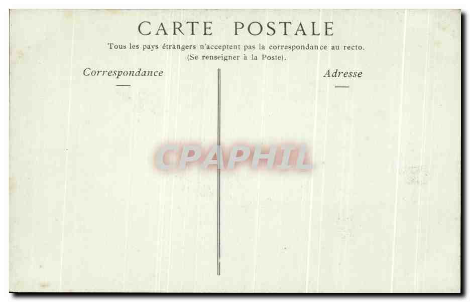 CPA Chateau De Blois Aile De Francois 1er Cheminee De La Salle Des Gardes — Rückseite