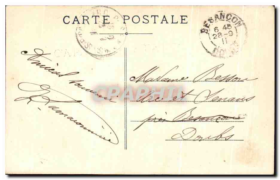 Pau — Le Château Henri IV — Façade Principale — Édition Gallia Gallerie Nodernes — Verso