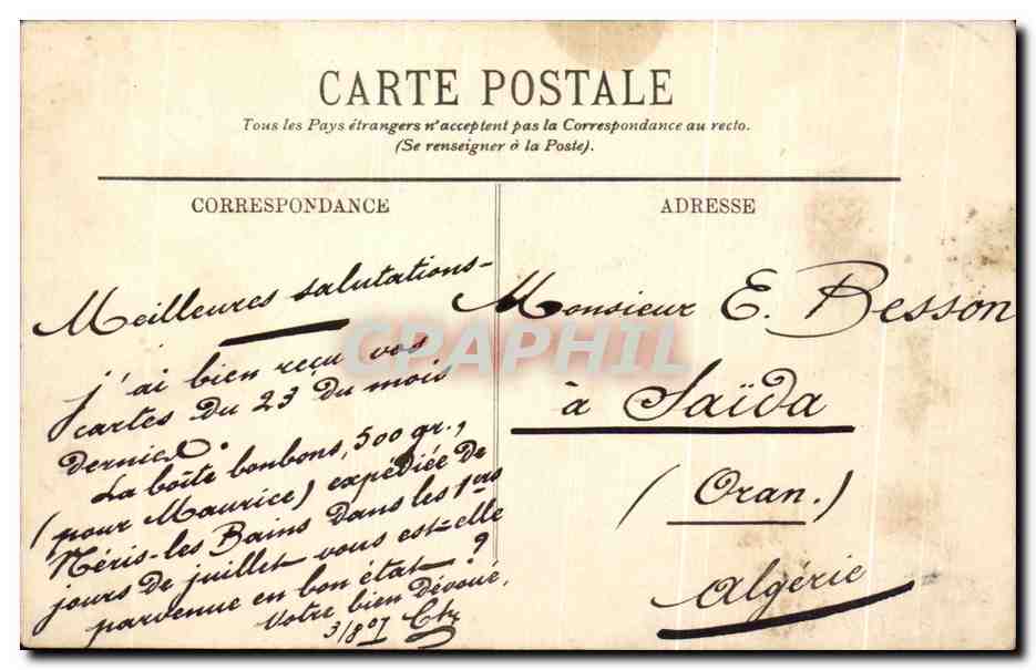 CPA Defenserrs De Belfort Belfort Le Lion  — Verso