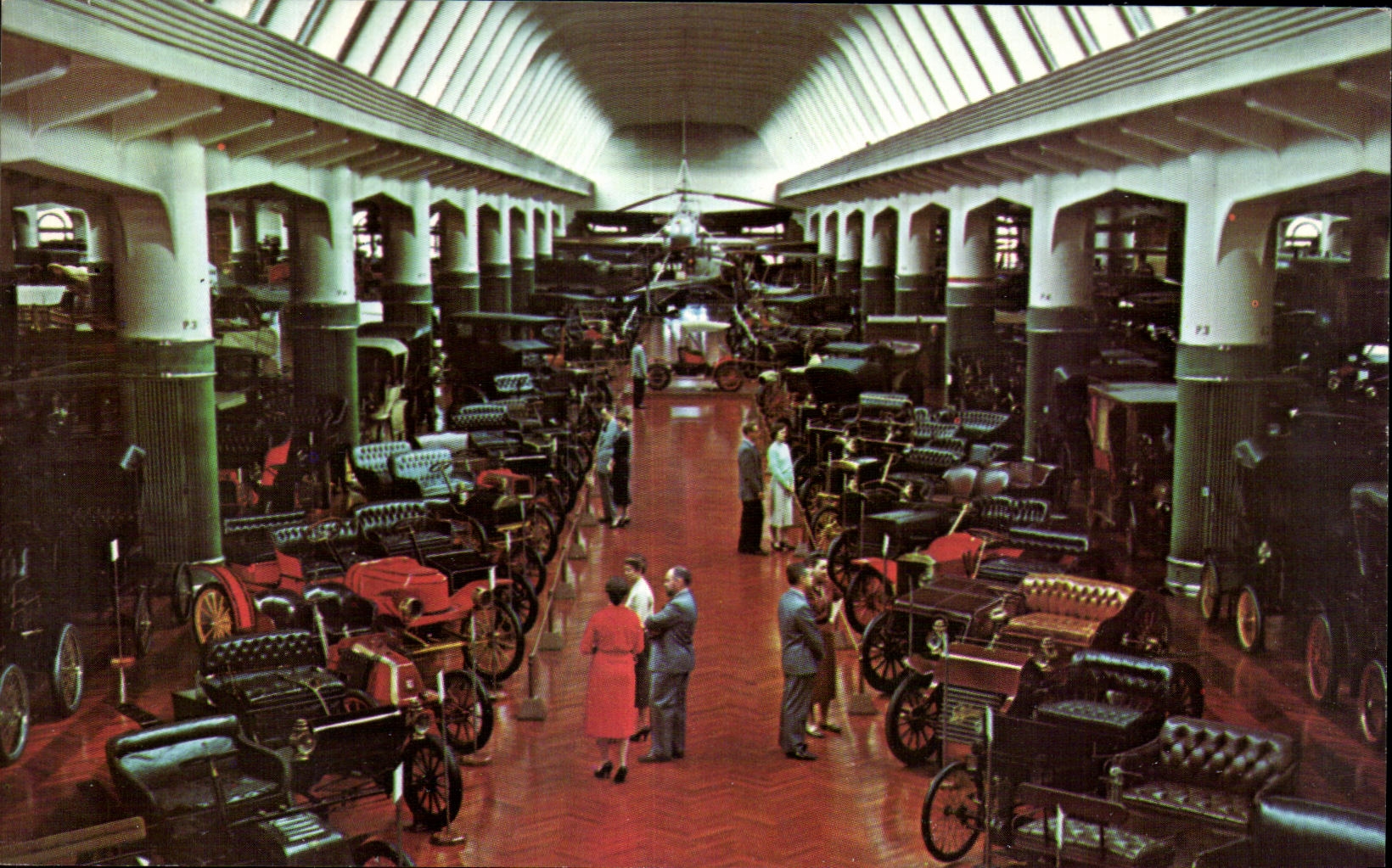 CPSM Antique Automobiles Henry Ford Museum Dearborn Michigan