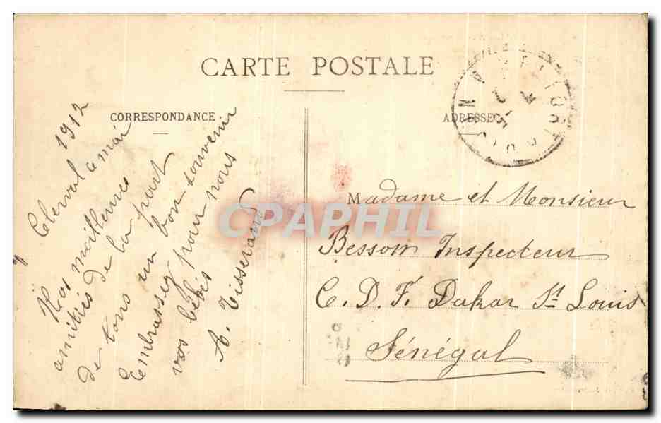 CPA Clerval Vue Generale — Rückseite