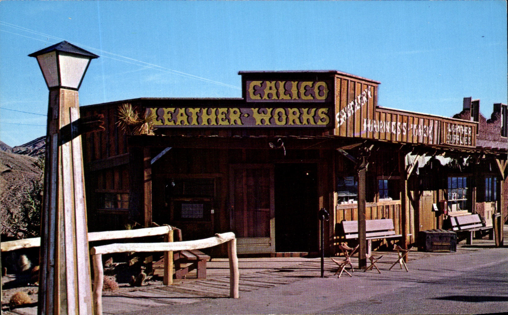 Calico Ghost Town — Calico Leather Works — Columbia Wholesale Supply, H-3291