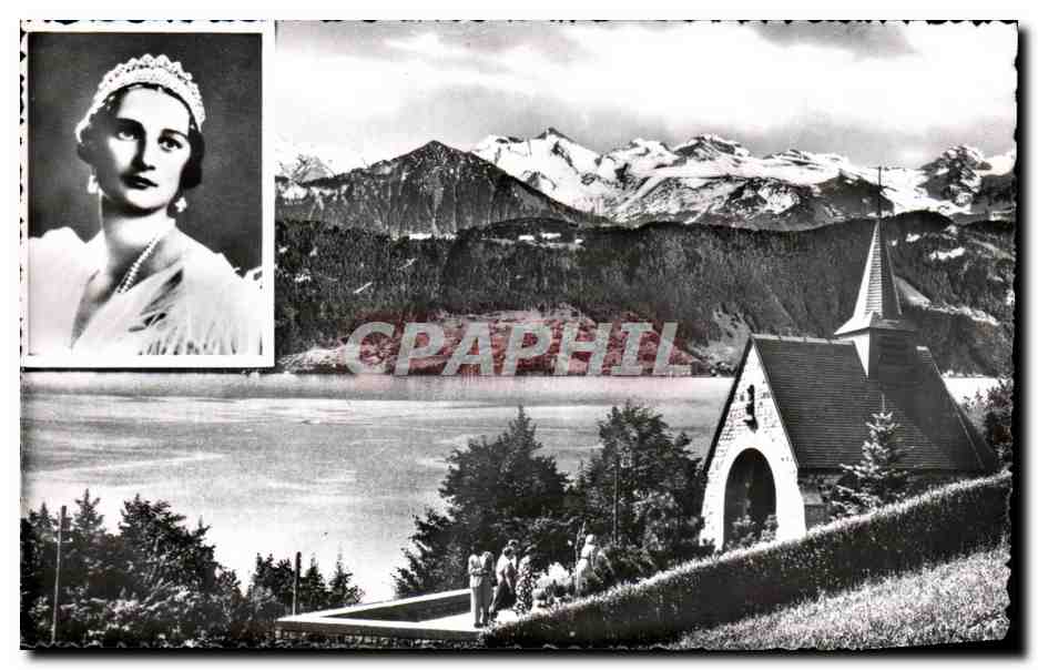 CPA Kussnacht Rigi Gedachtniskapelle Konigin Astrid van Belgien