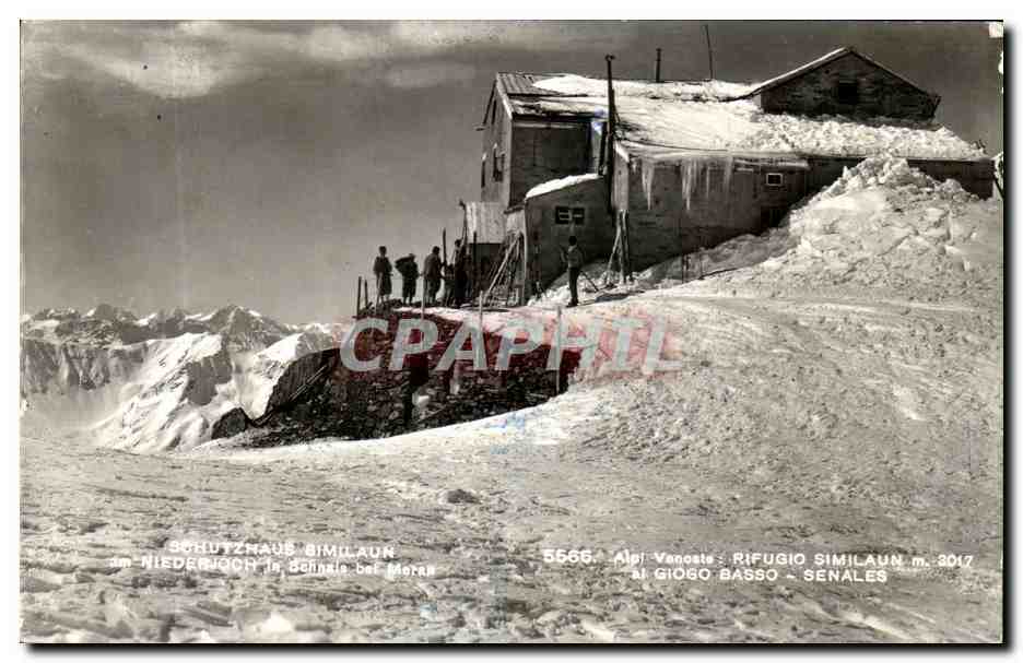 CPSM Schutzhaus Similaun Niederjoch 