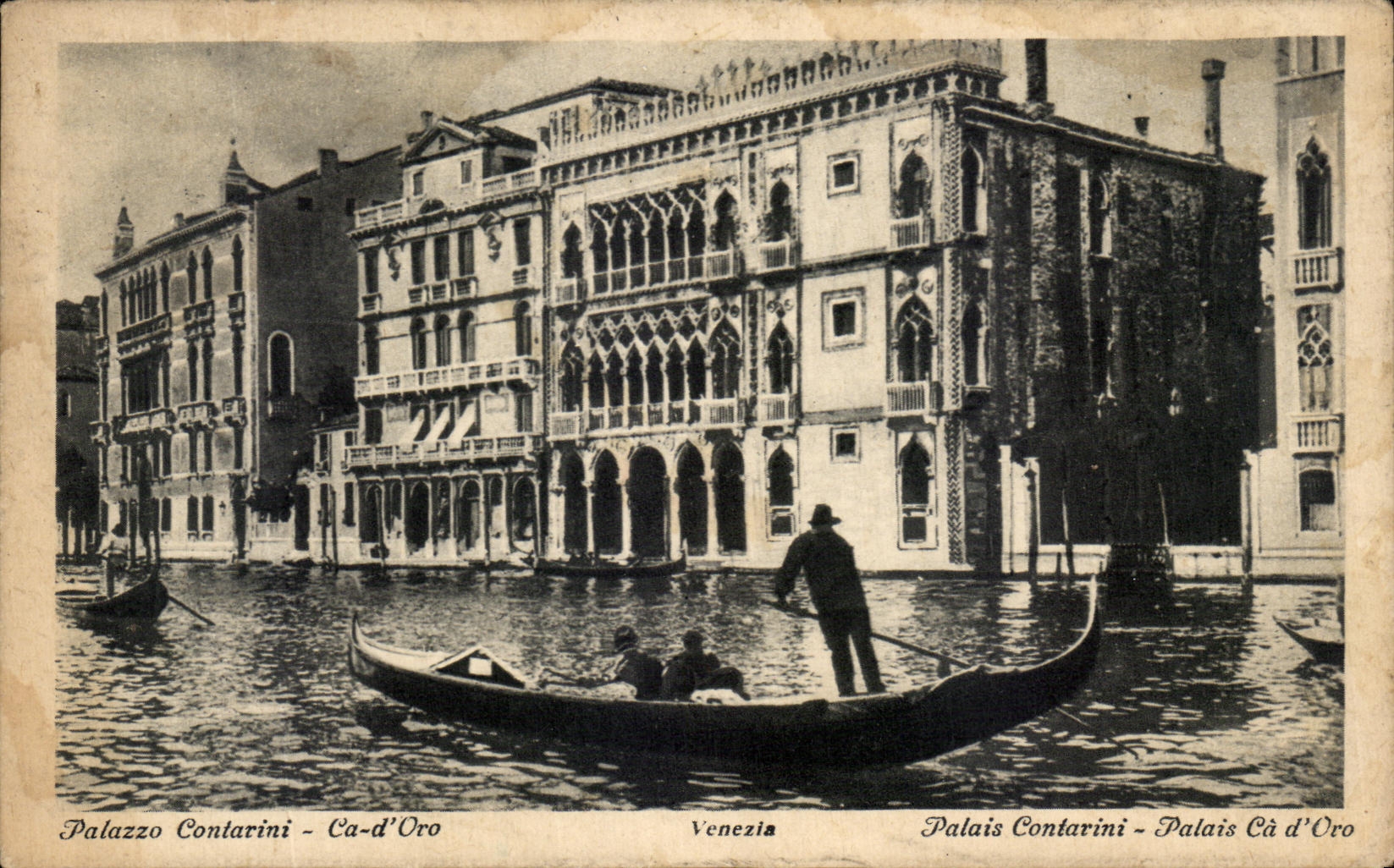 CPA Palazzo Contarini Venezia Palais Contrini Palais ca d'Oro