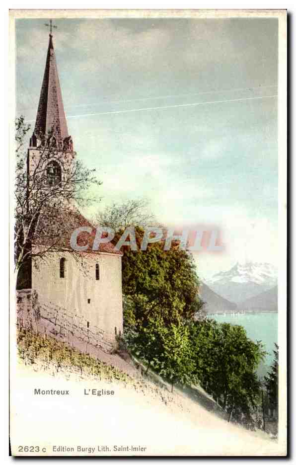 CPA Montreux L'Eglise