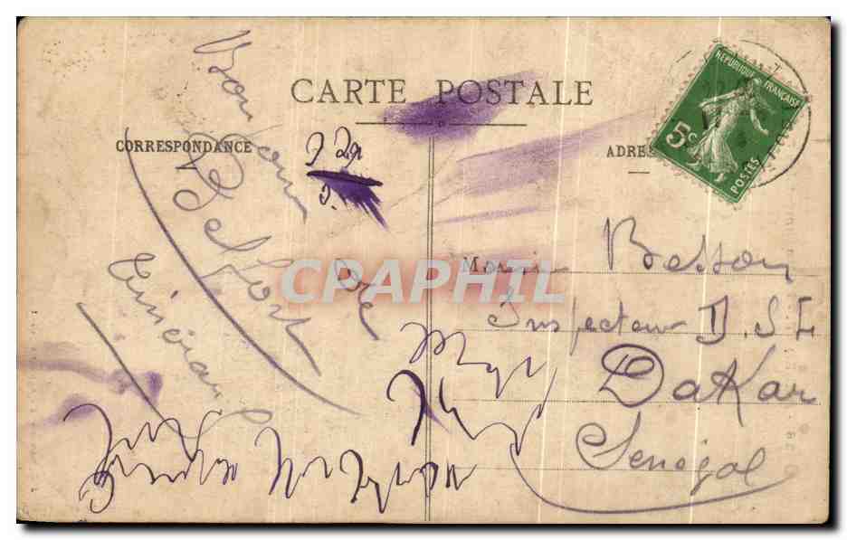 Belfort - Le Monument des 3 Sièges — J.-B. Schmitt et fils, éditeur, n°26 — Verso