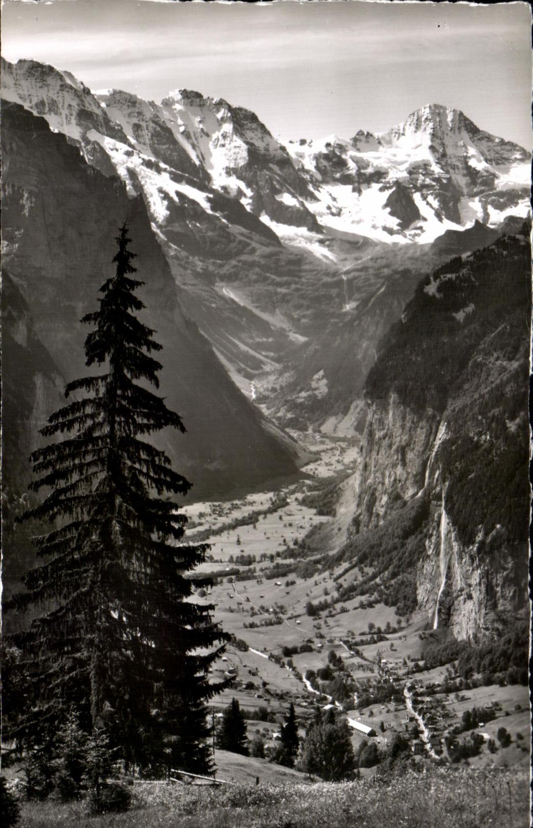 Lauterbrunnen, Grosshorn u. Breithorn — Ggyer & Miglebstein, Adelboden