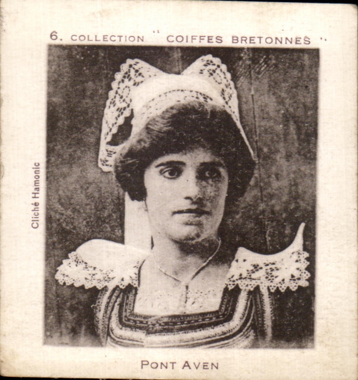Image Capitaine Cook Emile Chemin Harengs Marines Collection Coiffes Bretonnes pont Aven