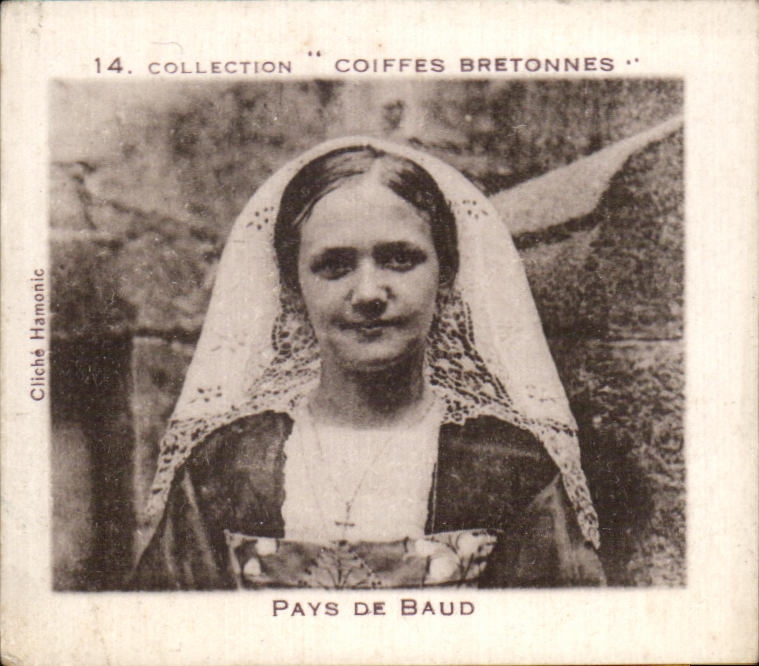 Image Capitaine Cook Emile Chemin pays de Baud Collection Coiffes Bretonnes Pays de Baud