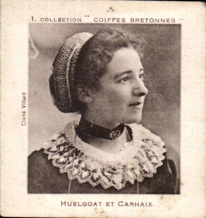 Image Capitaine Cook Emile Chemin Maquereaux Collection Coiffes Bretonnes Huelgoat et Carhaix