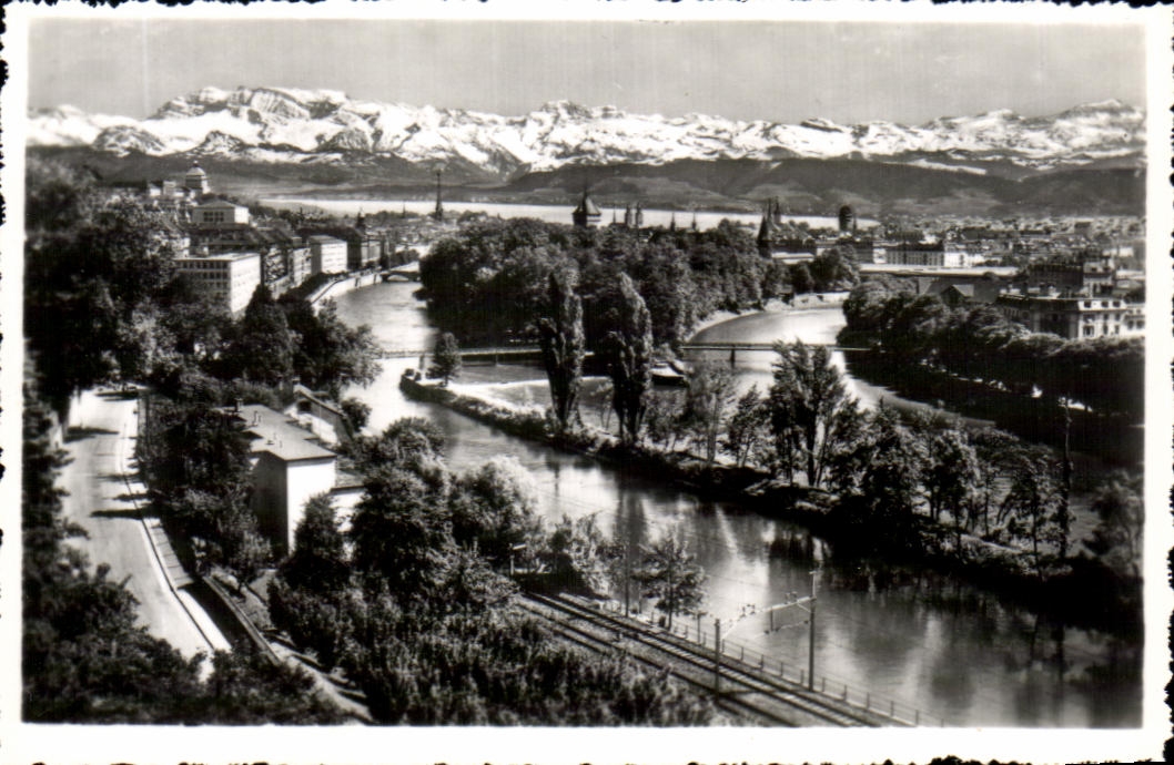 CPSM Zurich Limmat und Sihl