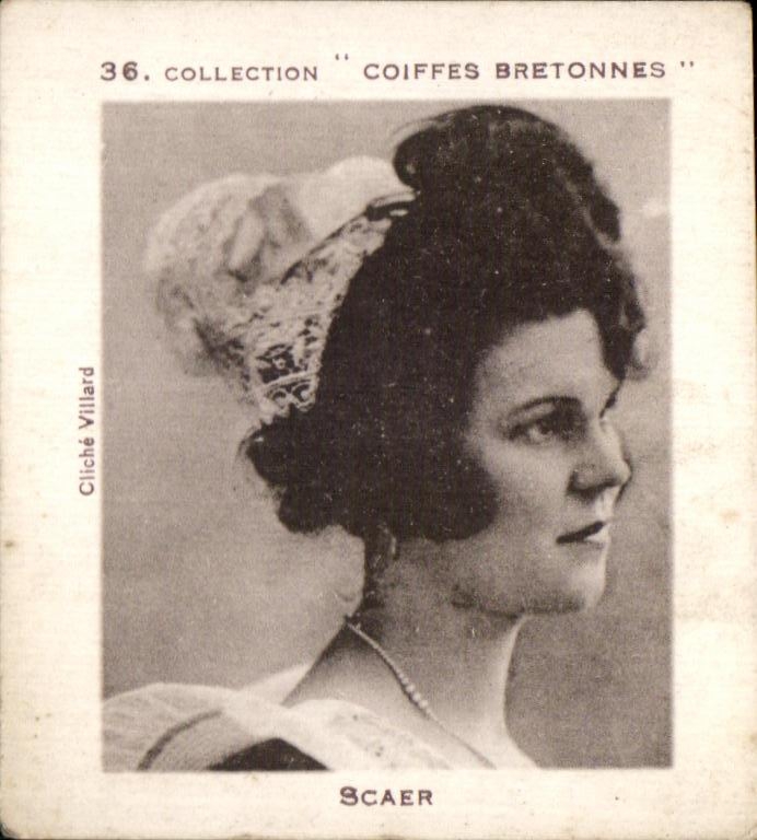 Bretonische Schleier — Sammlung 'Bretonische Schleier' — Cliché Villiard n°36