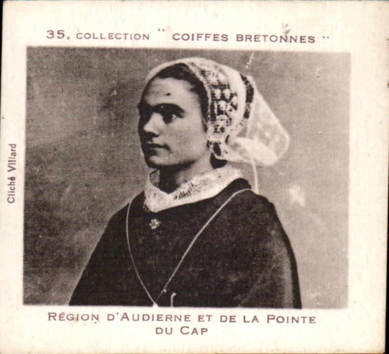Image Conserveries Emile Chemin Capitaine Collection Coiffes Bretonnes Region d'Audierne et de la Pointe du cap