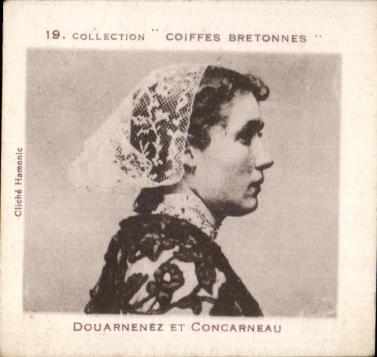 Image Conserveries Emile Chemin Capitaine Cook Choucroute Collectuion Coiffes Bretonnes Douarnenez et Concarneau