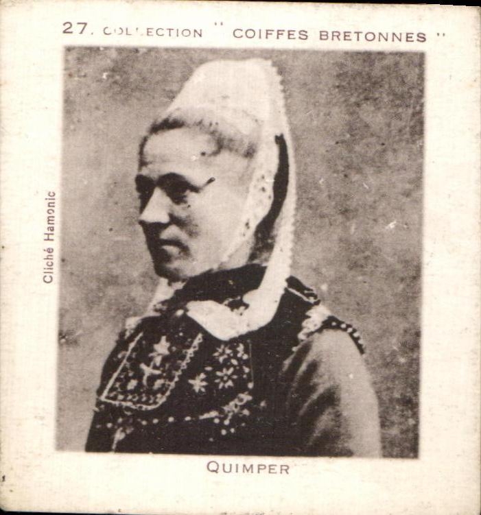 Image Conserveries Emile Chemin Capitaine Cook Maquereaux et harengs Collectuion Coiffes Bretonnes Quimper
