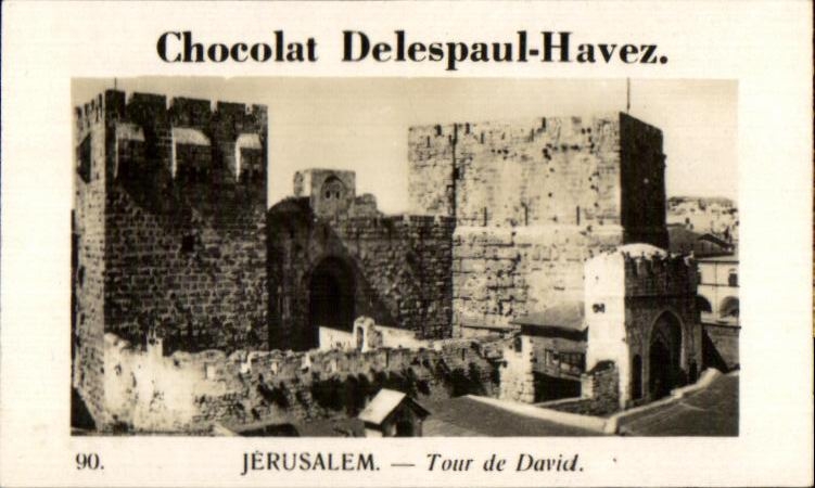 Image Chocolat Delespaul Havez Jerusalem Tour de David