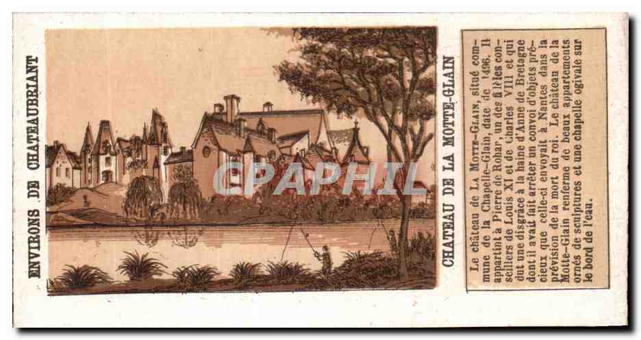 CPA Environs De Chateaubriant Chateau de la Motte Glain