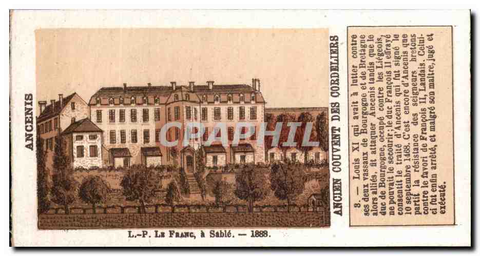 CPA Ancenis Ancien Couvent des Cordeliers