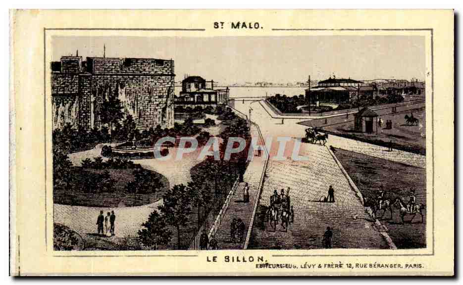 Saint-Malo — Le Billon — Éditeurs : Lévy & Frère, 12, rue Béranger, Paris