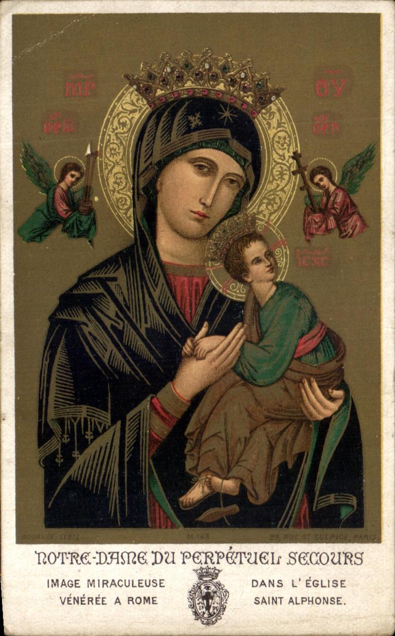 Image pieuse Porte Dame Du Perpetueil Secours
