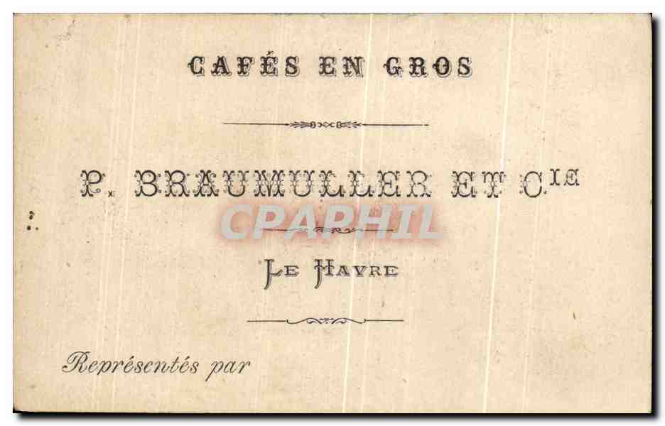 Chromo Galloway Abbaye Dundrennan Kirkoudbright Le Havre  — Rückseite