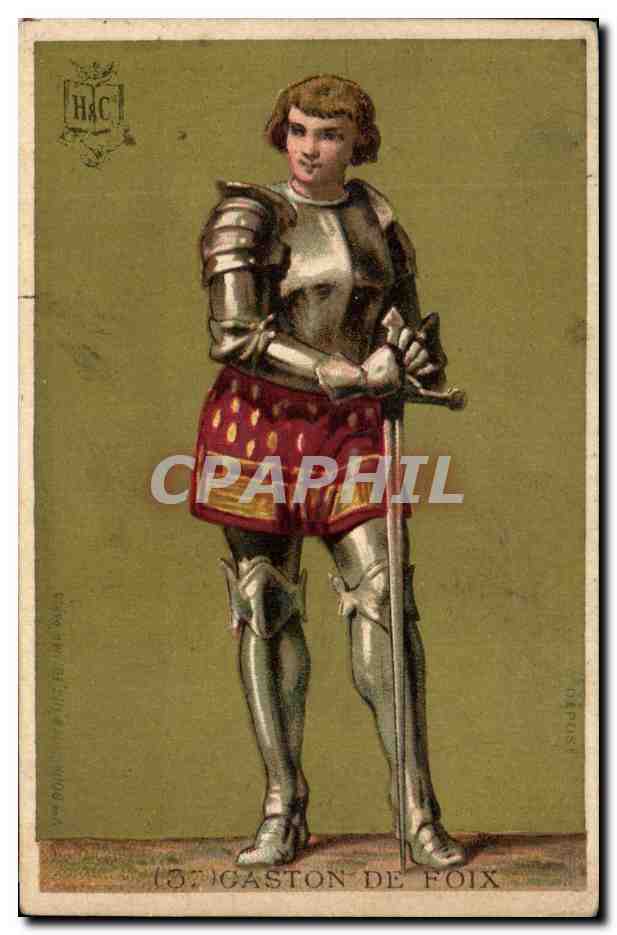 Chromo Gaston De Foix