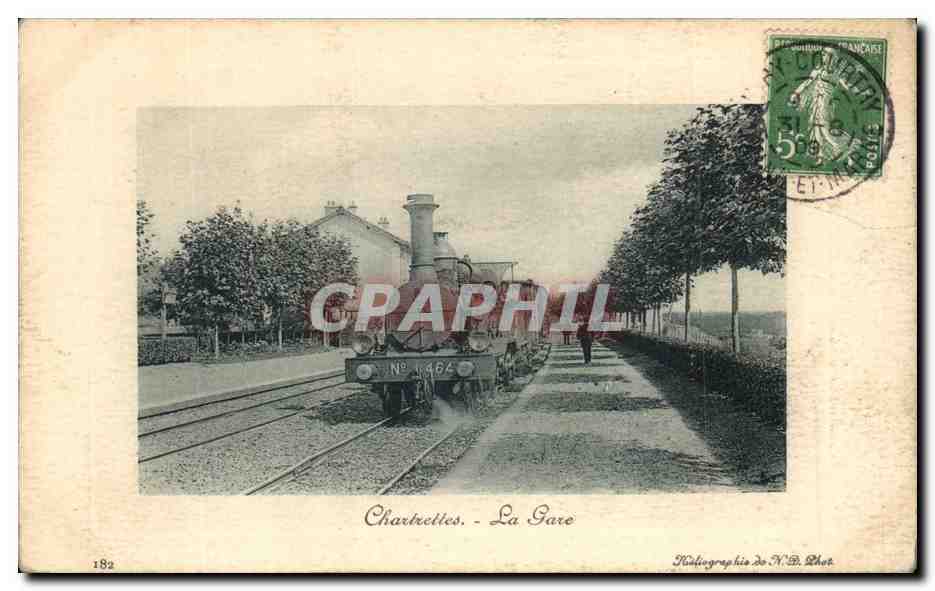 Chartrettes - La Stazione — Fotografia di N.B. Phot. — N° 182