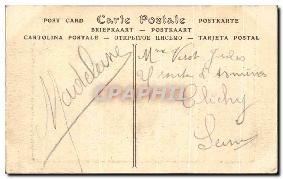 Chartrettes - La Stazione — Fotografia di N.B. Phot. — N° 182 — Verso