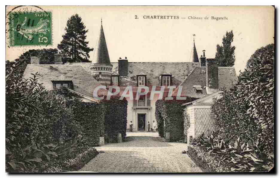 Chartrettes — Château de Bagatelle — Éditions de la Poste