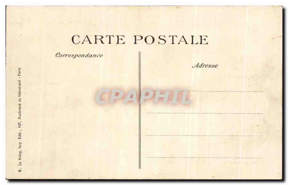 Chartrettes — Ferme Effrussy — Cantonnement 20.º d'Infanterie — Reverso