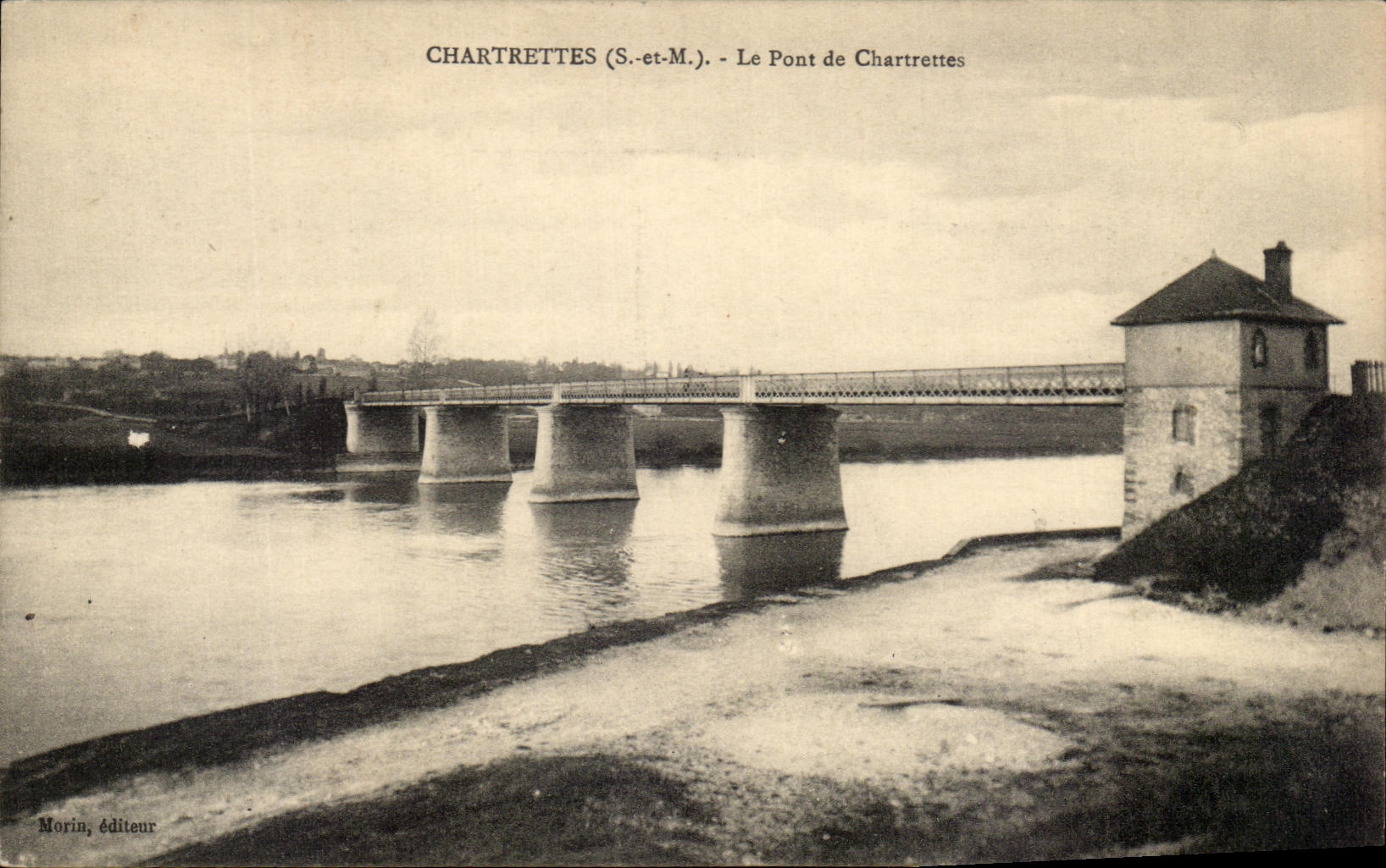 Chartrettes (S.-et-M.) — Le Pont de Chartrettes — Morin, éditeur