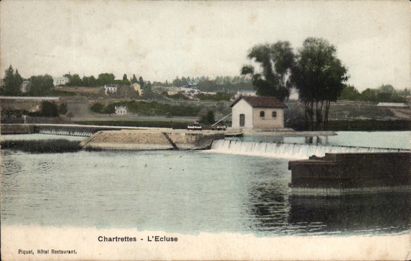 CPA Chartrettes L'Ecluse 