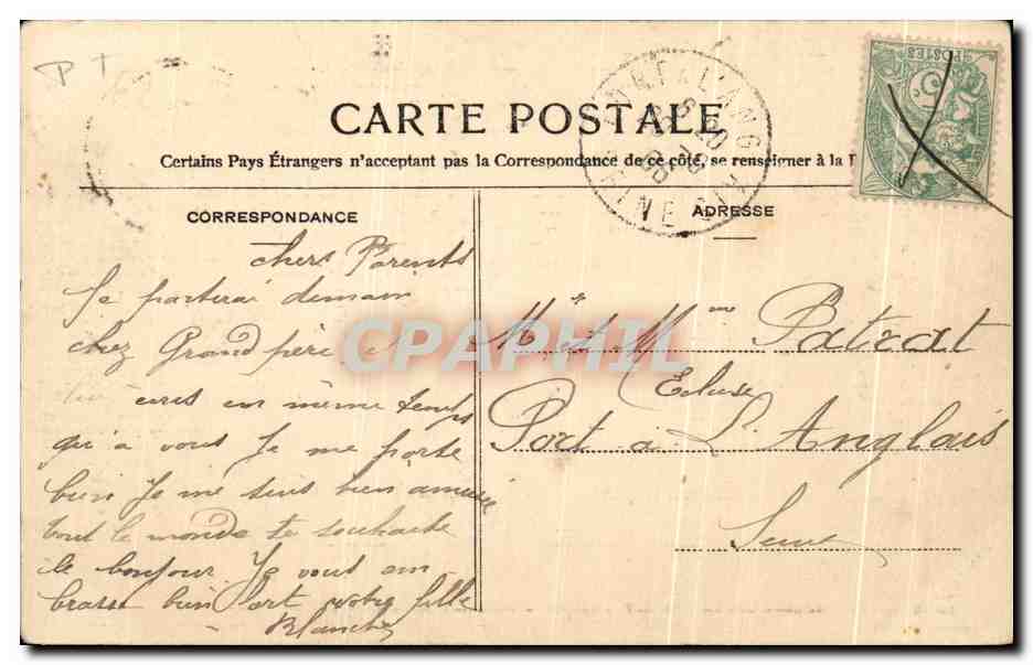 Chartrettes — Ufer der Seine, die Inseln — Thibault, Verlag Melun-Fontainebleau — Rückseite