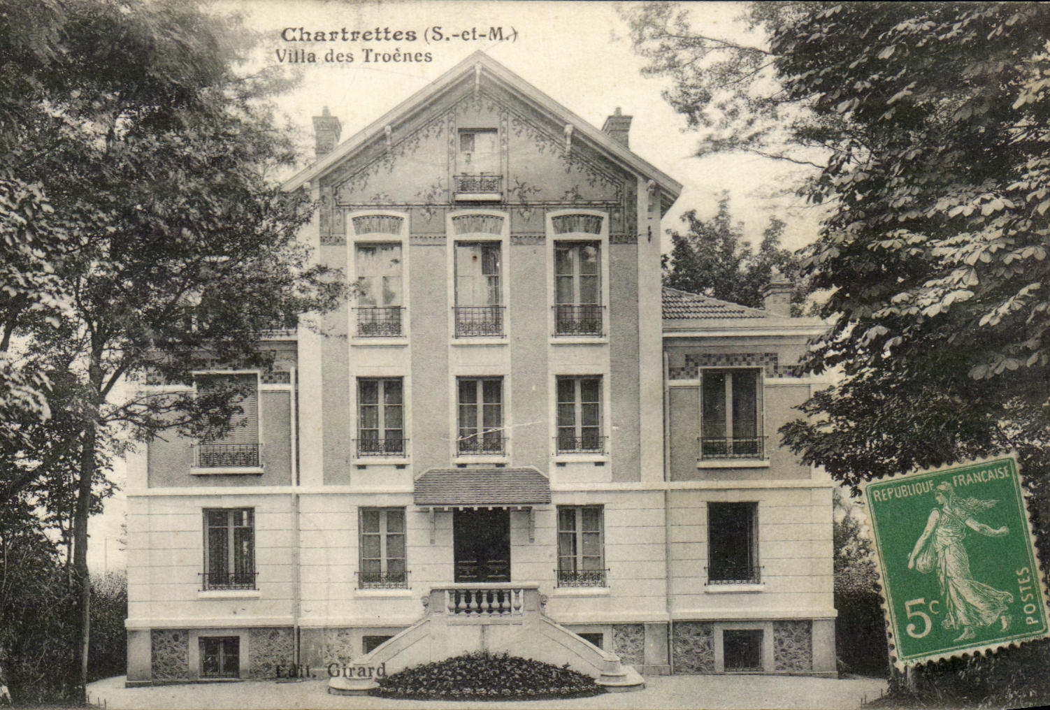 Chartrettes (S.-ci-M.) — Villa des Troënes — Édit. Girard