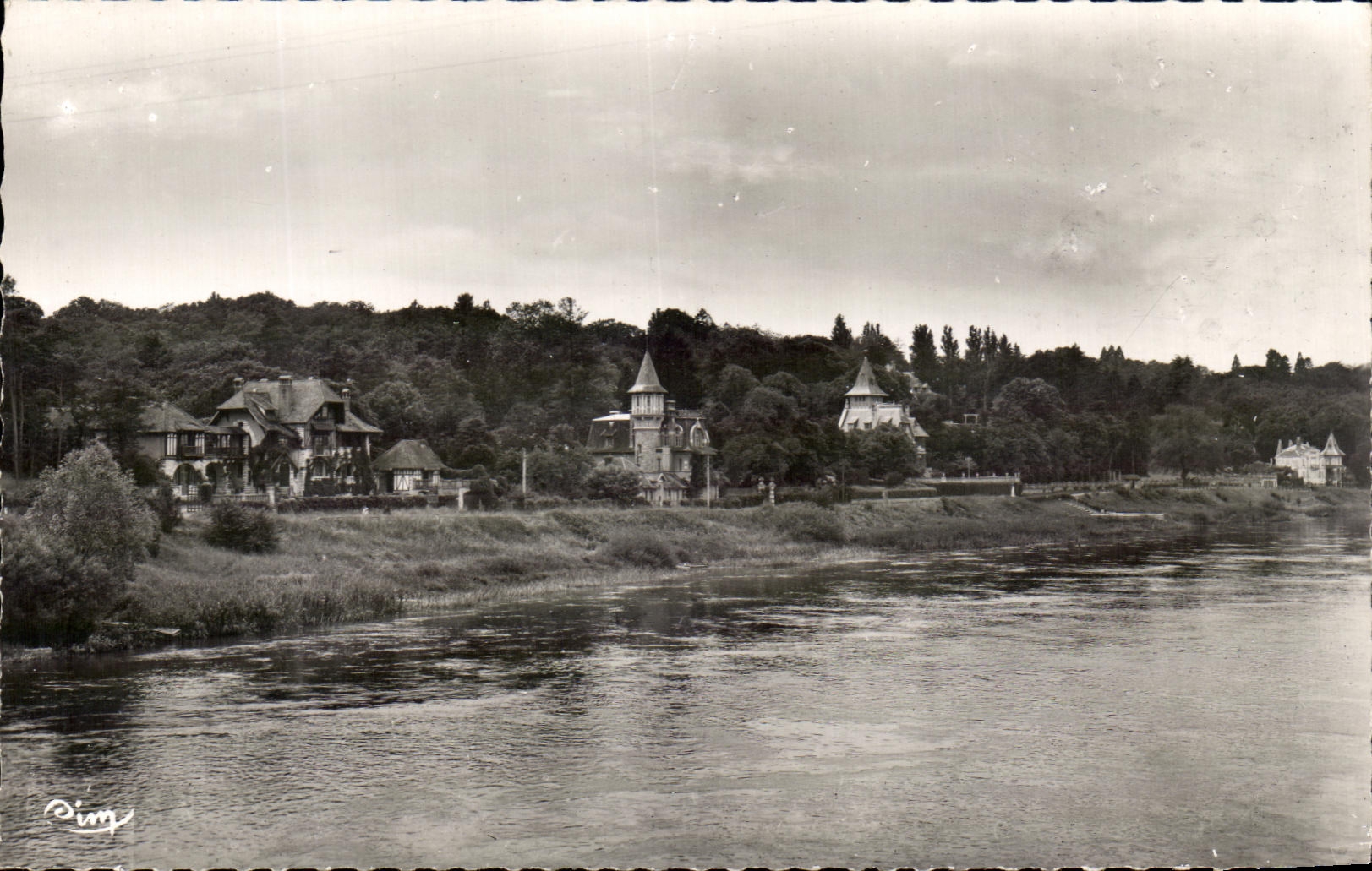 CPSM Chartrettes Sur La Chemin de Halage Sur Bois le Roi