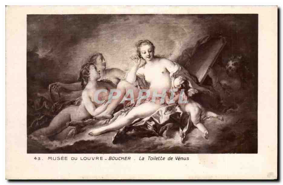 CPA Musee Du louvre Boucher La Toilette de Venus