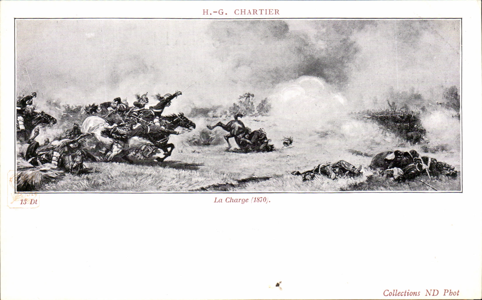 La Charge (1870) — H.-G. Chartier — Collections ND Phot