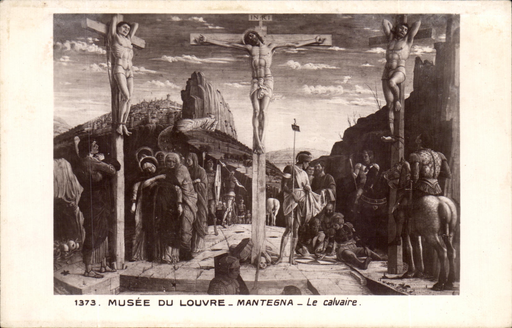 CPA Musee Du louvre Mantegna Le Calvaire