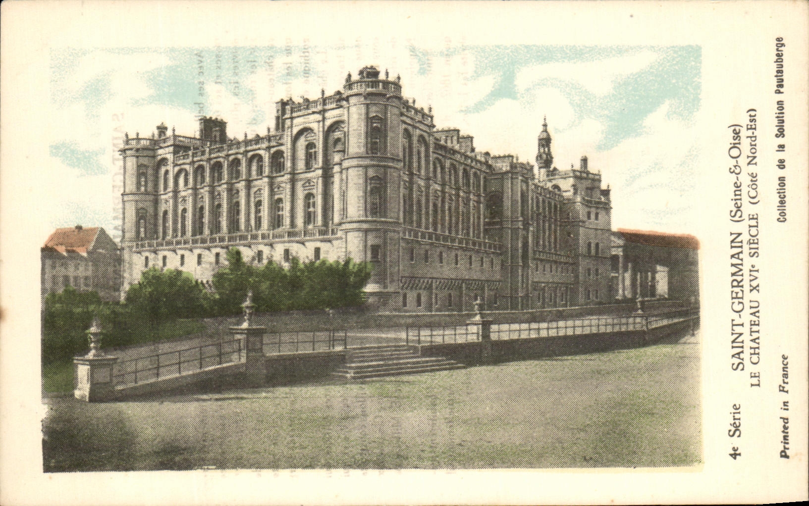 Saint-Germain-en-Laye — Le château XVIIe siècle — Collection de la Solution Pauaubeerge