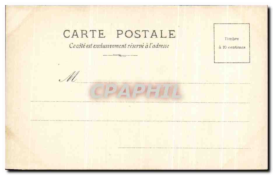 CPA Salon Castres Le Passage D'Un Marais — Rückseite